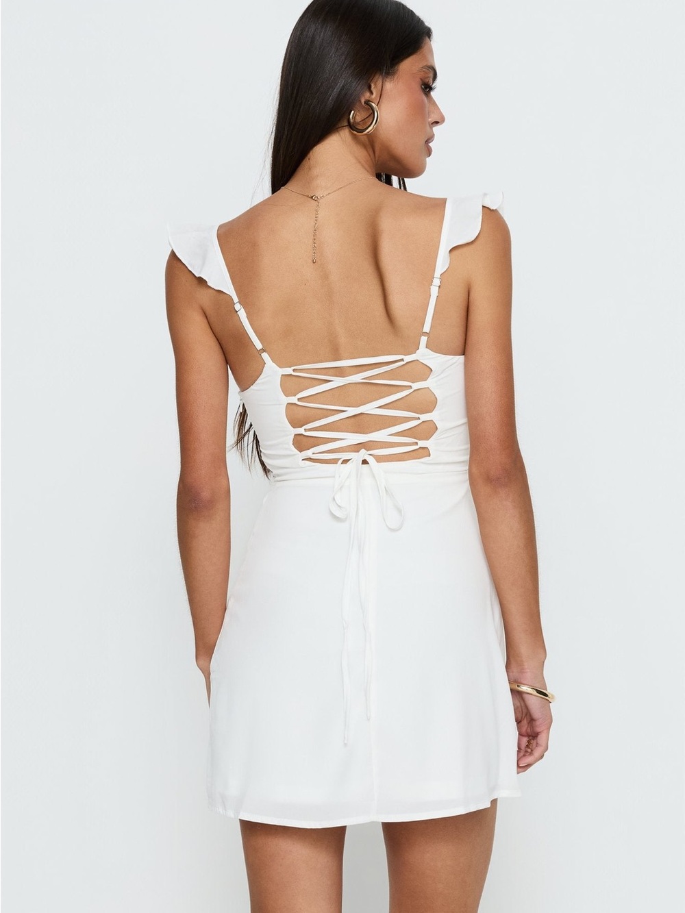 Princess polly landon mini dress white - Picture 7 of 8